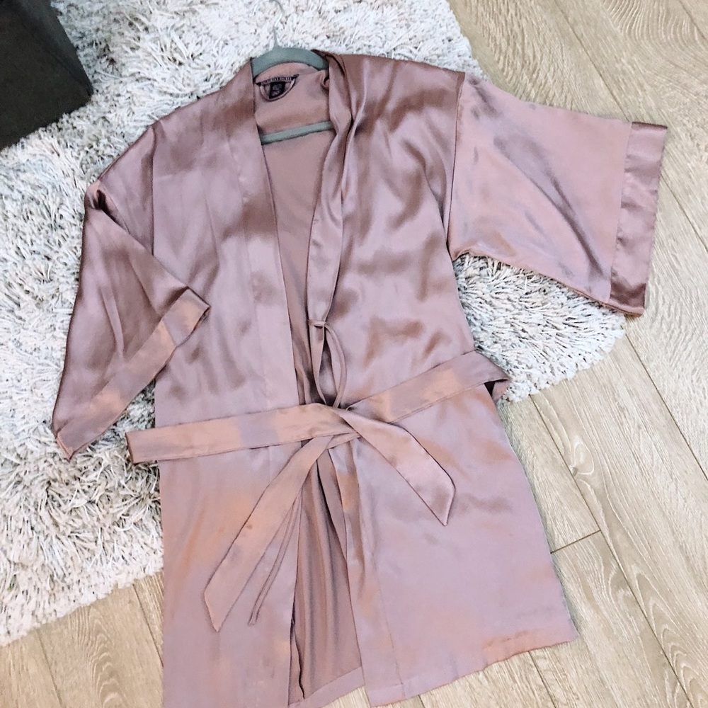 Victoria’s Secret Silk Robe New